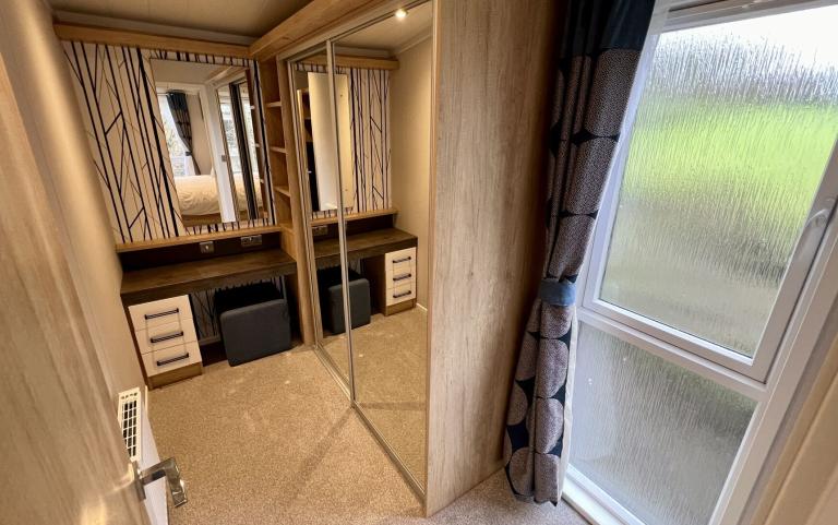 Storage area of a Luxury Lodge