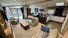 Lounge, Kitchen & Dining area in a Luxury Lodge